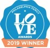 Philadelphia Family LOVE awards badge 2019